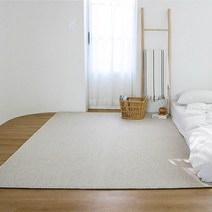 사계절 사이잘 거실 러그 대형 침실 카페트 베이지