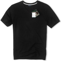 [FOREST CAMP]Custom-Fit Short-Sleeved V-Neck Tee V넥 반팔티[FCTH7267-Black]