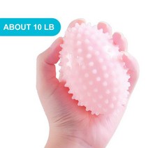 손목 마사지기 마사지 손가락 그립 공 재활 훈련 노인 운동 공 손 힘 원형 장치 뇌졸중 편마비, pink cordless