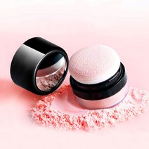 흑채 볼터치 가루 파우더 케이스 노세범 공병 루스 폰즈 소분 용기, 본품1개+리필퍼프추가1개, 1세트, 15g