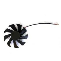 쿨링팬 컴퓨터 팬모터 새로운 87mm 2pin dc 12v gtx1050ti-4gd5 zotac geforce gtx 1050ti-4gd5 thunderbolt pb hy sm, 2핀