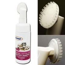 쉬운목욕 거품 천연 애견 동물병원 샴푸 개 펫샴푸 애견위생 위생 반려동물관리 펫, 1개