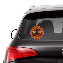 해병대스티커 로고 데칼 무적해병 해병대수색대 마크 그린베레, 1번타입, 반사원단