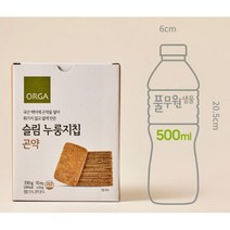 ORGA 슬림누룽지칩 곤약 (33gx10개입) 우리가족 웰빙 먹거리, 1개
