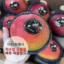 [더단프레시] 직수입 특품질 페루 애플망고 선물세트, 2.페루 애플망고 10과(중) 6입