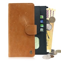 국내생산 고급천연소가죽 오일워싱 5만원권펼쳐서/동전/카드/수납 교통카드인식 지갑형 휴대폰케이스 핸드폰케이스/갤럭시A50 케이스 A505