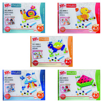 5000 4in1퍼즐블럭 4세이상 발달 블록 발달완구 지능개발, 오리