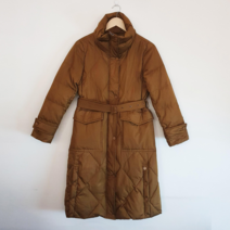 던키 웰론 누빔 퀄팅 롱 패딩