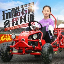 4륜바이크 사륜바이크 산악바이크 고카트 전기 성인 경주 어린이 ATV 4 륜 오프로드 오토바이 125cc 가솔린 드라이브 경치, 균형 물류 수집