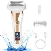 (일본직송) 여성면도기 전동면도기 일본히트상품 겨털 다리털 제모 피부보호 USB충전, 로즈 골드
