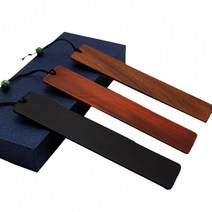 나무 사무실 선물 북클립 책갈피 원목 판촉 답례품, 원목 책갈피_브라운