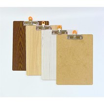 신아 A4 펜꽂이 클립보드 모음, 펜꽂이MDF 우드 클립보드, 1개