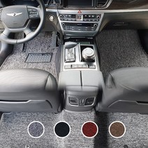 볼보 S90 2세대 B5 자동차 하이브리드 뉴 코일매트 1+2열 확장형, 블랙