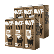 오틀리 오트 드링크 초콜릿맛 1L×6개입 (1박스) 식물성 비건 귀리음료 식사대용, 오틀리 오트 드링크 초콜릿맛 1L × 6개입 (1박스)