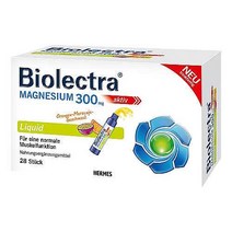 독일 Biolectra 바이오렉트라 마그네슘 300 액티브 액상 28병 마시는영양제