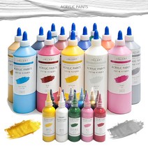 아크릴물감 대용량 전문가용 발색좋은 취미 화방 아크릴물감세트, 500ml_바이올렛
