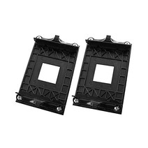 AXLIZER AM4 마운팅 브래킷 2세트 CPU 쿨러 팬 방열판 마더보드 리텐션 AMD B350 X370 A320 X470용 블랙