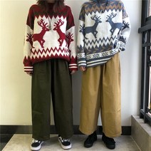 수&미 남여 커플니트 스웨터 크리스마스니트 시밀러룩 013