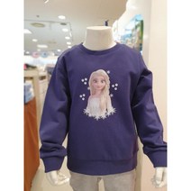 해피앤코 [해피앤코] @간절기 필수@ 겨울왕국 여아 헬로 맨투맨 티셔츠 -쇼핑점