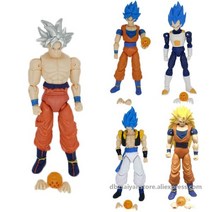 6 개/대 드래곤 볼 SHF 이동식 및 변경 가능한 인형 모델 장난감 슈퍼 Saiyan Goku 액션 피규어 소장 생일 선물, [03] C-5pcs