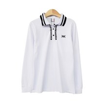 세련된 필드룩 여자 기능성 골프 긴팔 티셔츠 연습복 연습장