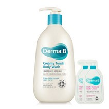 더마비 크리미 터치 바디워시 400ml +견본 2매(랜덤), 크리미 터치 바디워시 400ml +견