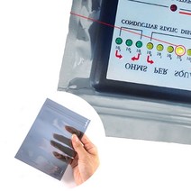 다필요해 제전 봉투 전자 부품 방전 지퍼백 무정전 비접착봉투, 단품