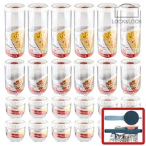 락앤락 인터락 냉장고 도어포켓용기 20p 세트, 밀폐용기 500mlx12p+1Lx6p+1.6Lx6p