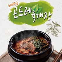 태백 곤드레 육개장 3봉(봉당600g), 3개, 600g