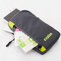 휴키 익스플렌 스마트폰 등산 보조가방 그레이 EX2923