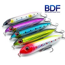 청룡조구 반짝스푹 탑워터 10cm 12g 8종 펜슬베이트, 03. 반짝이퍼플