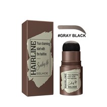 눈썹 스탬프 메이크업 원스텝 모양 세트 스틱 헤어 라인 브로우 틴트 내추럴 아이 코스메틱 도구, 한개옵션1, 04 gray black