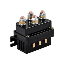 윈치 12V 500A 솔레노이드 릴레이 접촉기 ATV 트럭 UTV 4륜 4x4 보트 제어, FR002. 릴레이 솔레노이드 12V 500A