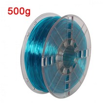 1.75mm 유연한 TPU 3D 인쇄 필라멘트 거품 없음 무독성 승화 프린터 플라스틱 소재 필라멘트 0.5KG/0.25KG, 16A 청록색 -500g, 협력사