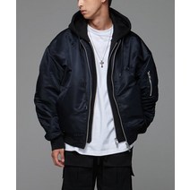 INTERSECTION 디테처블 후드 MA-1 점퍼 DETACHABLE HOODED MA-1 JUMPER