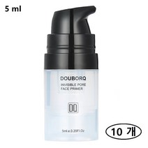 매직 보이지 않는 모공 메이크업 프라이머 모공 사라짐 페이스 오일 컨트롤 메이크업베이스 비타민 A C E 포함 최적의 피부 건강 5ml, 열 개