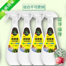 성장 보호 발근제 2병 다육이 발아촉진제 4병 양분공급 세트 다육식물, 2. 300ml 4병, 4개