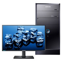 삼성컴퓨터 금상첨화 사무용 풀세트 4세대 미들형 중고컴퓨터 DB400T3A+22형 중고모니터 S22C450, 02.T3A 4570 8 1250 22C450