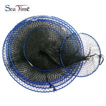 씨타임 블루 와이어 살림망 그물망 낚시망, 4단