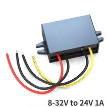 인버터 컨버터 4A 1A 2A 3A 19V 30V 8-32V 12V 24V 전압 안정기 스텝 다운/업 카 보트 전원 벅 부스트 DC, 05 8-32V to 24V 1A