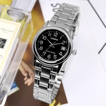카시오 LTP-V002D-1B 카시오시계 CASIO 여성용 아날로그 메탈 시계