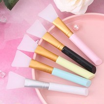 PM 실리콘 마사지 팩브러쉬 팩붓 브러시, 1개, 옐로우