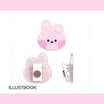 아크릴 마그넷 클립 세트 냉장고 메모 자석 집게, 슈키