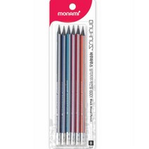 인체공학 흑목 연필지우개 사무 소모품 6개입 공부