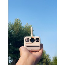 접이식 프린트 카메라 폴라로이드 인스턴트 자동인쇄, 접이식 파워 케이블 포함 4000mAh