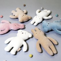 NEW 슈톨렌 모찌모찌 오가닉 애착인형_곰돌이 토끼, 민트_곰돌이