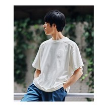 파리생제르망 자수로고 오버핏 반팔 티셔츠 3색상 Paris Saint-German 바이오스무스 일본직구