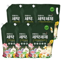 컨센서스 고농축 세탁세제 베이비로션 2.05L(리필) x6개