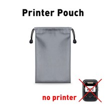 Niimbot-B21 과 유사한 휴대용 무선 감보온 라벨 바코드 미니 프린터 스티커, Printer Pouch
