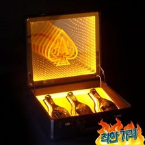 샴페인 빛나는 에이스 스페이드 병 발표자 Glorifier 상자 -, 6.yellow 색상